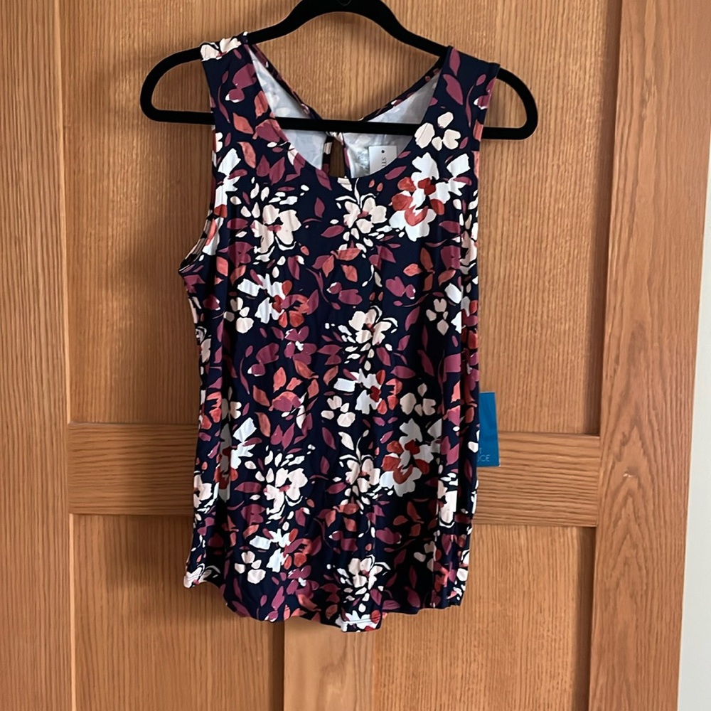 NWT Market and Spruce Alora Twist Back Knit Tank
